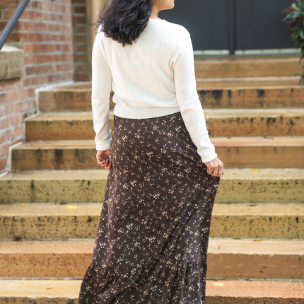 Havyn Lined Maxi Skirt