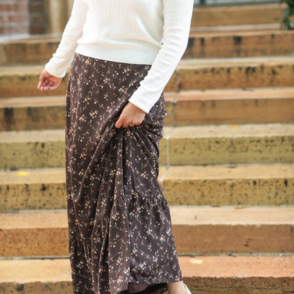 Havyn Lined Maxi Skirt