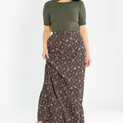 Havyn Lined Maxi Skirt
