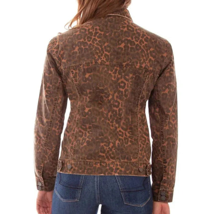 Honey Creek Leopard Denim - Womens Jacket