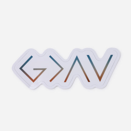 Highs and Lows Sticker