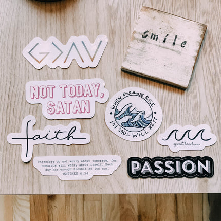 Highs and Lows Sticker