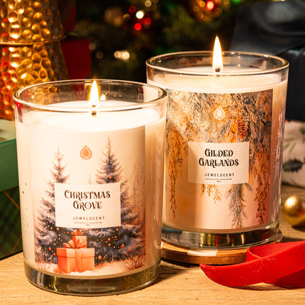 Christmas Grove 18oz Home Jewelry Candle