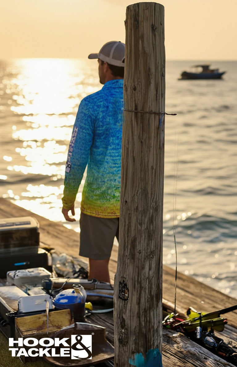Men's Scaly Fins L/S UV Fishing Shirt