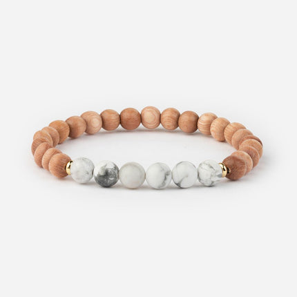 Howlite Stacker Bracelet