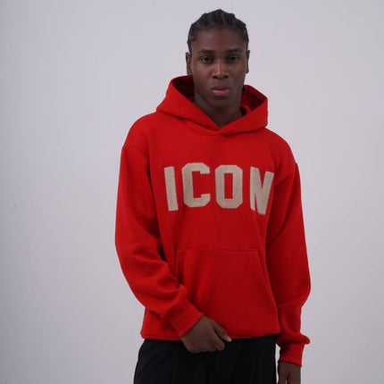 Unisex "ICON" Oversize Hoodie - Heavyweight Printed Sweatshirt
