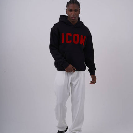 Unisex "ICON" Oversize Hoodie - Heavyweight Printed Sweatshirt