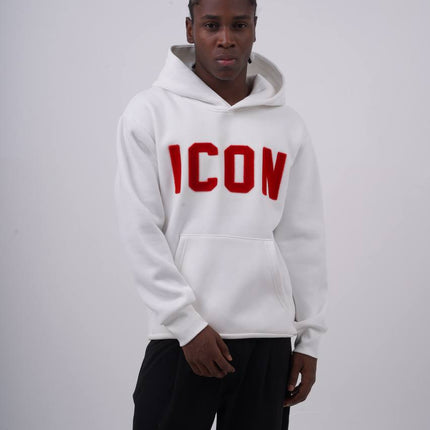 Unisex "ICON" Oversize Hoodie - Heavyweight Printed Sweatshirt