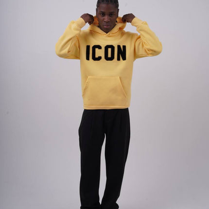 Unisex "ICON" Oversize Hoodie - Heavyweight Printed Sweatshirt