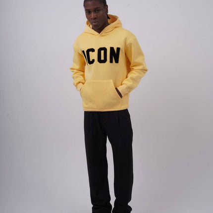 Unisex "ICON" Oversize Hoodie - Heavyweight Printed Sweatshirt