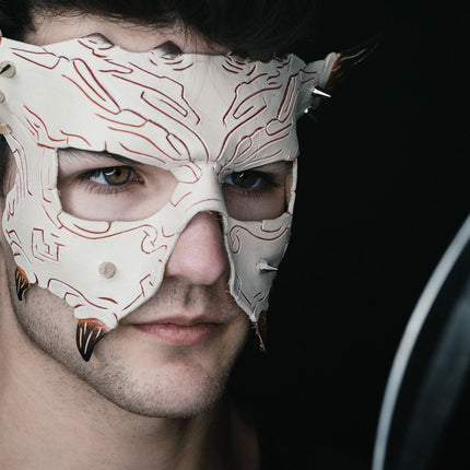 Handmade Genuine Leather Mask