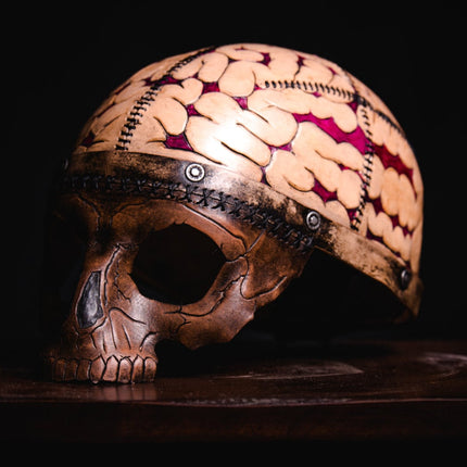 Frank's Brain Handmade Genuine Leather Mask