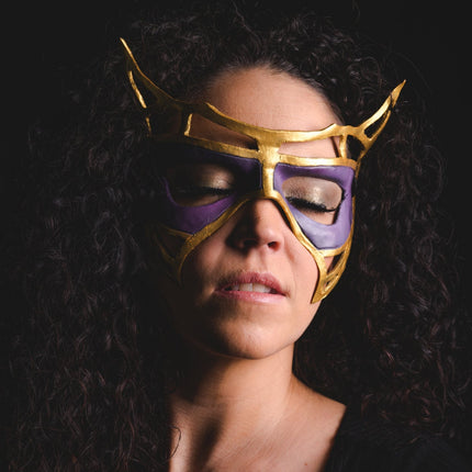 Royal Handmade Genuine Leather Mask