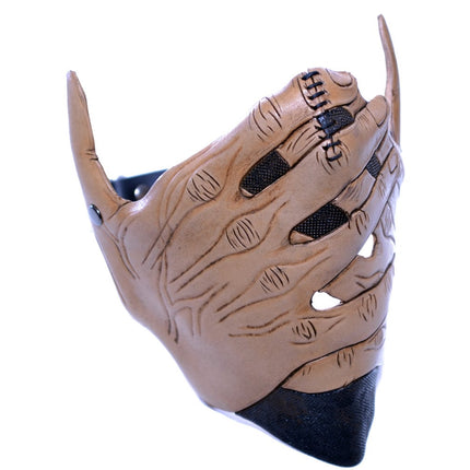 Speak No Evil - Men's Hands - One Size Fits All Handmade Genuine Leather Riding Mask