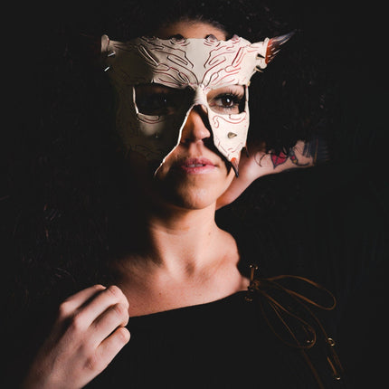 Handmade Genuine Leather Mask