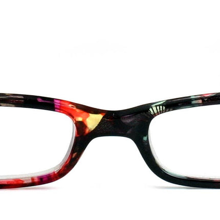 Elsa, (Bling) Reading Glasses for women W (Hematite, Fuchsia) Genuine European Crystals  Paisley Frame +1.50..+3 NY Fifth Avenue