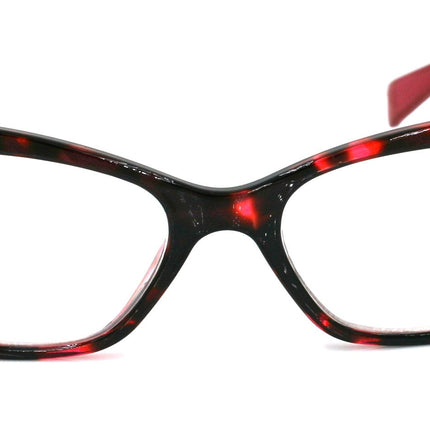 Jane, (Bling) Women Reading Glasses W (Fuchsia, Light Rose) Genuine European Crystals, Cat Eyes (Pink) Tortoise Shell, NY Fifth Avenue