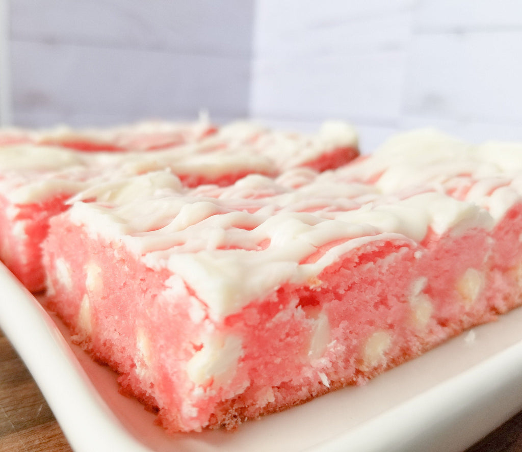Strawberry Blondies