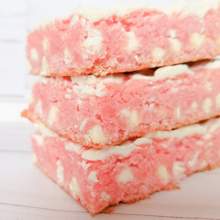 Strawberry Blondies