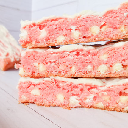 Strawberry Blondies