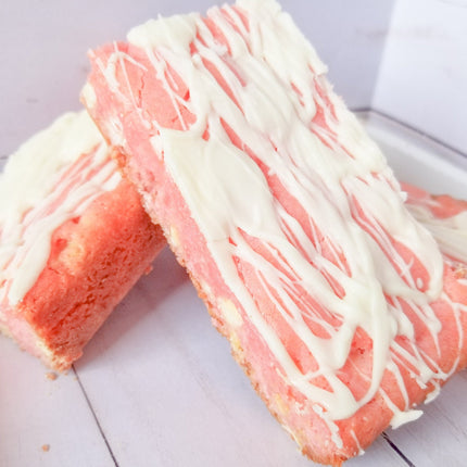 Strawberry Blondies