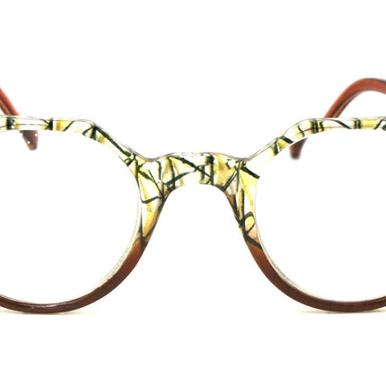 The Hexagon, (Bling) Women Reading Glasses W (Cooper + L. Colorado)Genuine European Crystals  (Clear Yellow, Orange) NY Fifth Avenue