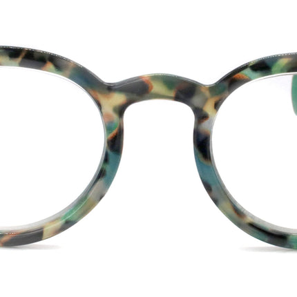 Celeste, (Bling) Reading Glasses Women W (Black Diamond, Blue Zircon) Genuine European Crystals (Green Tortoise Shell) NY Fifth Avenue