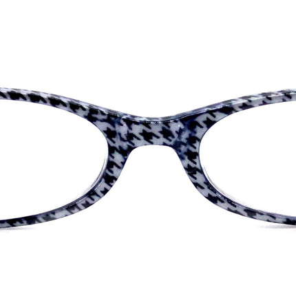 The Scottish, (Premium) Reading Glasses, High End Readers (Black) Hound Tooth +1.25.. +3 Magnifying Eyeglasses. Houndstooth NY Fifth Avenue