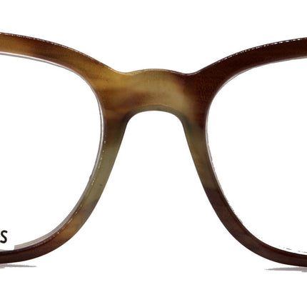 Coral, (Premium) Reading Glasses, High End Readers +1.25 to +3. Magnifying Glasses (Brown) Rectangular style. Optical Frame. NY Fifth Avenue
