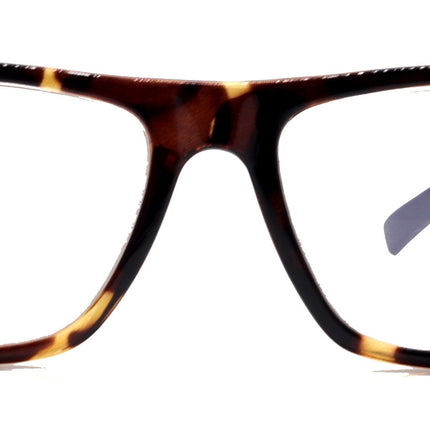 Brooklyn, (Premium) Reading Glasses, High End Reader +1.25...+3 Magnifying Eyeglasses(Tortoise Brown, Purple) Square Frame. NY Fifth Avenue