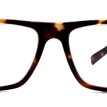 Brooklyn, (Premium) Reading Glasses, High End Readers +1.25...+3 Magnifying Eyeglasses (Brown Tortoise Shell) Square Frame. NY Fifth Avenue