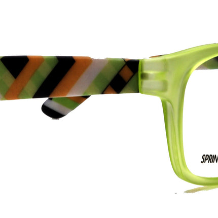 Monet, (Premium) Reading Glasses High End Readers +1 .. +3 Magnifying, Translucent (L Green) Chevron Square. Optical Frame. NY Fifth Avenue.