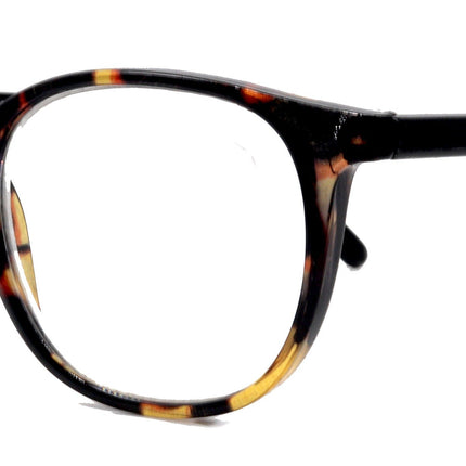 Ella, (Premium) Reading Glasses Round. High End Readers Modern Circle Style (Black) Brown Tortoiseshell +1.25..+3 Magnifying NY Fifth Avenue
