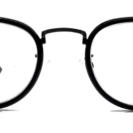 Cassie, (Premium) Reading Glasses Round. High End Reader Modern Circle Style (Black, Silver) Wire Frame +1.25..+3 Magnifying NY Fifth Avenue