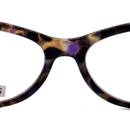 Lynx, (Premium) Reading Glass, High End Readers +1.25..+3 Magnifying, Cat Eye optical Frame, Tortoise Shell (Brown, Purple) NY Fifth Avenue