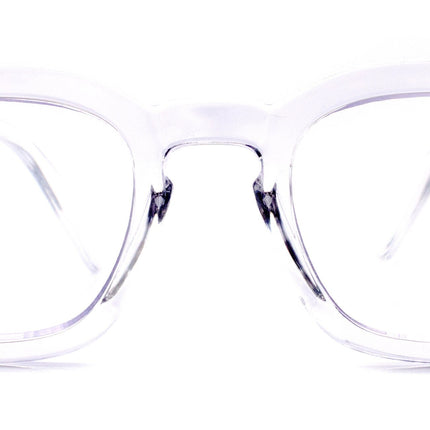 Apollo, (Blue Light Glasses) (Blue Blocker) Reduce Eyestrain, A/R Anti Glare. +1.25..+3.00 Large Square (Clear) NY Fifth Avenue.