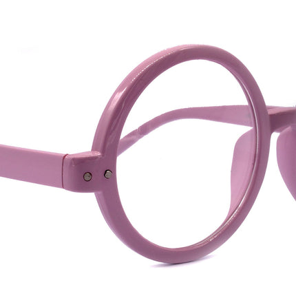 Zelda, (Reading Glasses) (Premium) Big True Round vintage (L. Purple) X Large Eye, Oversize,  NY Fifth Avenue