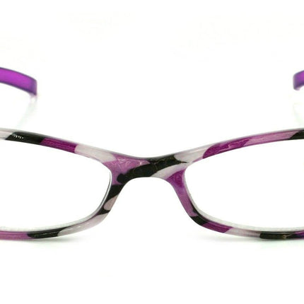 Dashing Stripes, (Bling) Women Reading Glasses Adorned W (Amethyst, L. Amethyst) +1..+3 (Purple) Oval NY Fifth Avenue