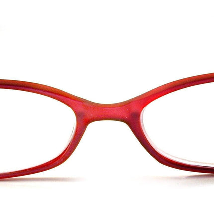 Phoenicia, (Bling) Women Reading Glasses W (Light Siam, Clear) Genuine European Crystals (Red, Green) (Filigree Temple) NY Fifth Avenue.