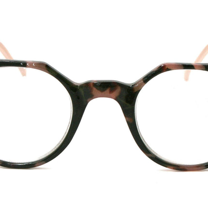 The Hexagon, (Bling) Women Reading Glasses W (Hematite, Black Diamond) Genuine European Crystals  (Peach, Tortoise Brown) NY Fifth Avenue