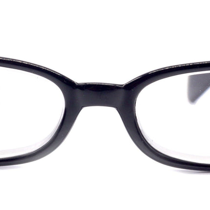 Isabella, (Premium) Reading Glasses, Fashion Reader (Floral Purple n Black) Oval +4 +4.5 +5 +6 High Power, NY Fifth Avenue (Wide Frame)