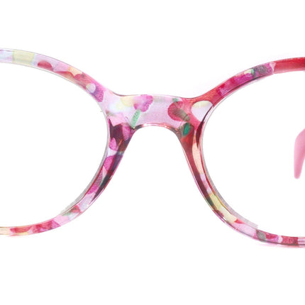 Versailles, (Bling) Reading Glasses 4 women W (Rose, Black Diamond) Genuine European Crystals  (Pink, Green, Clear) Round. NY Fifth Avenue