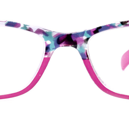Olivia, (Bling) Women Reading Glasses Adorned W (Rose, Aquamarine) Genuine European Crystals. (Pink, Blue Tortoise Grey)  NY fifth avenue