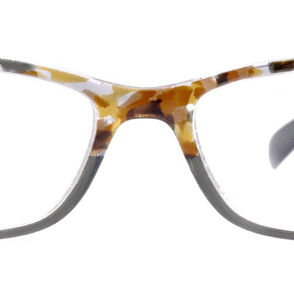 Olivia, (Bling) Women Reading Glasses Adorned W (Hematite, L. Colorado) Genuine European Crystals (Bk Tortoise Brown) Square NY fifth avenue
