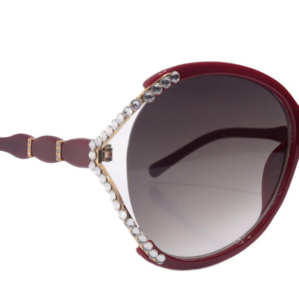 Bling Women Sunglasses  Genuine European Crystals,  100% UV Protection. NY Fifth Avenue