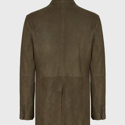 Handmade Cut-Away Double Breasted Coat