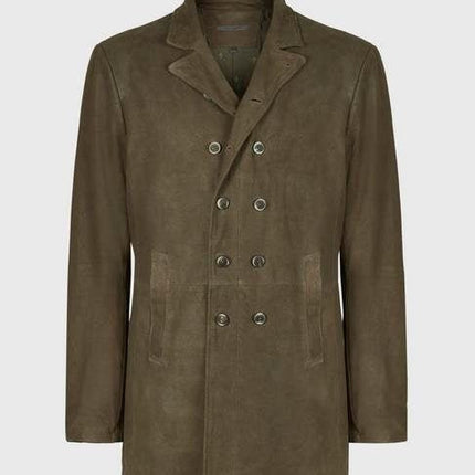 Handmade Cut-Away Double Breasted Coat