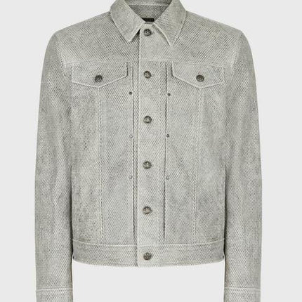 Handmade Short Jacket With Patch Pockets