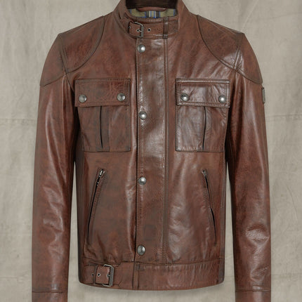 Handmade  Gangsters Leather Jacket