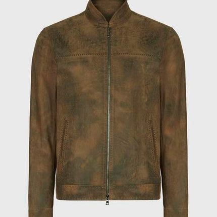 Handmade  Slim Fit Jacket With Artisan Stitch